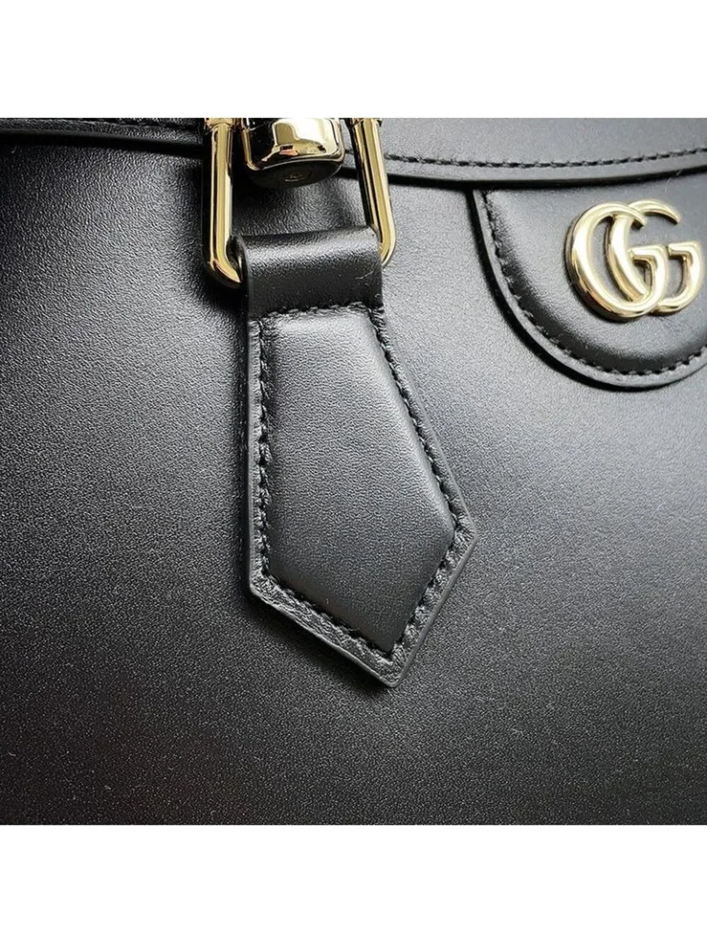 Gucci Handbag Diana Tote Bamboo Leather 2-Way - Picture 9 of 10